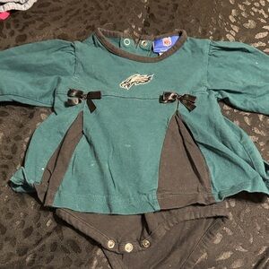 NFL Green and Black Baby Outfit with Logo